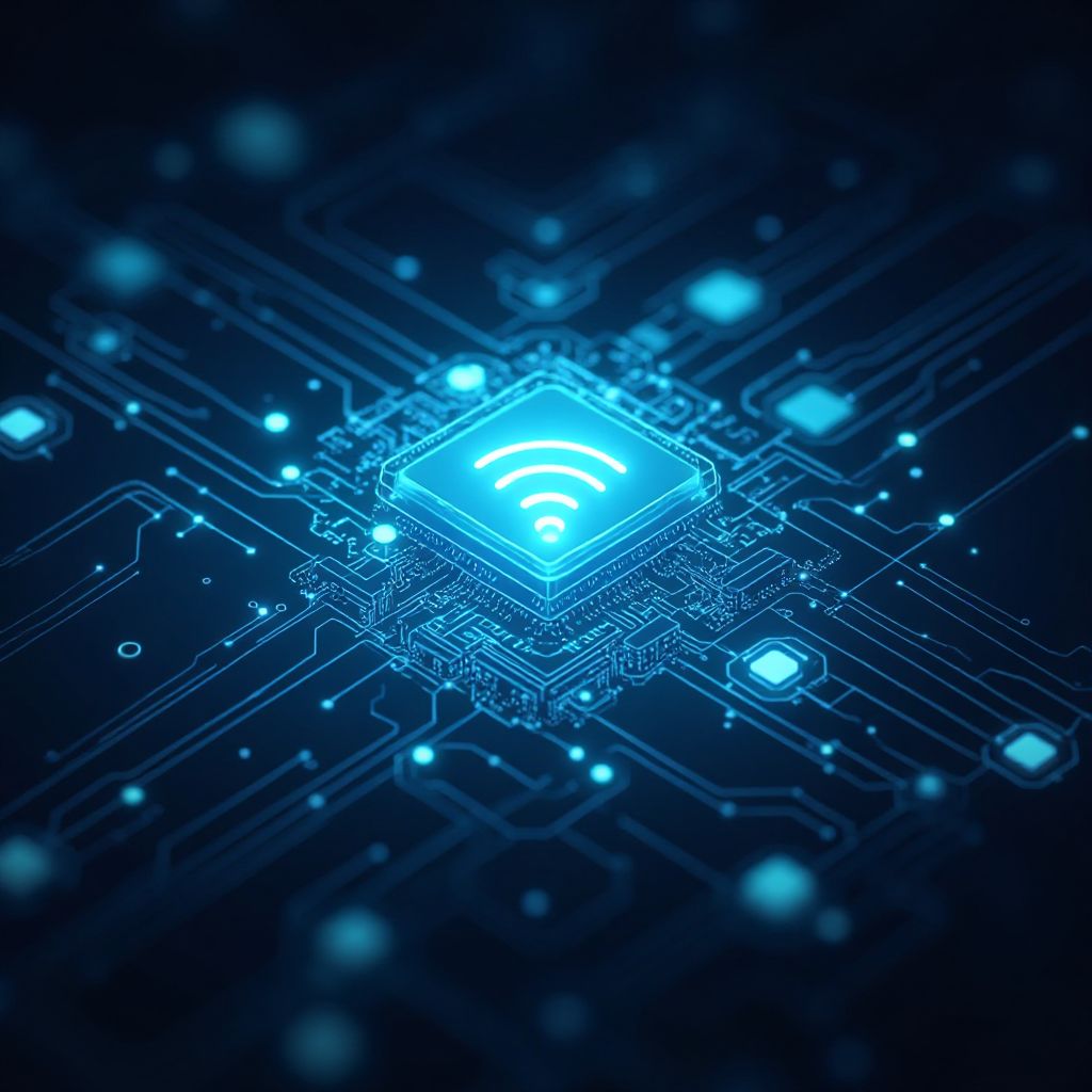 Icono de tecnología avanzada